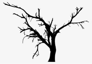 Free Download - Bare Tree Silhouette Png