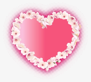Heart With Flowers Clipart