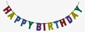 Clip Art Stock Birthday Transparent Happy Banner - Colorfulness