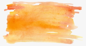 Painting Tpe Orange Effect - Orange Water Color Png
