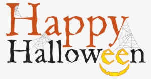 Happy Halloween Text Transparent Background - Happy Halloween Transparent Background