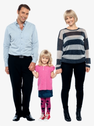 Femily People Png - Holding Hands With Parents