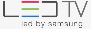 Led Tv By Samsung Logo - Samsung Led Tv