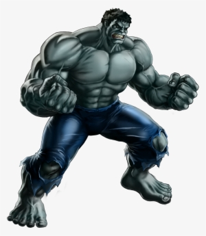 Speed Drawing Hulk - Grey Hulk Png
