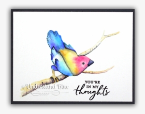 Songbird Watercolor By Understand Blue - Budgie