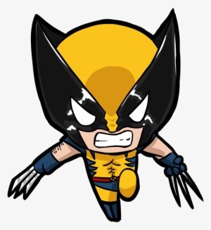 Wolverine Cartoon Drawing At Getdrawings - Wolverine Chibi Png