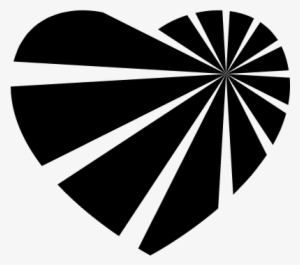 33152 Heart With Light Beam - Heart Light Logo