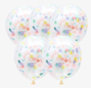 Mini Pastel Confetti Balloons - Balloon
