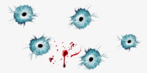 Bullet Hole Png Transparent - Blood Splatter