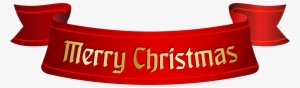 Merry Christmas Banner Png Clip Art
