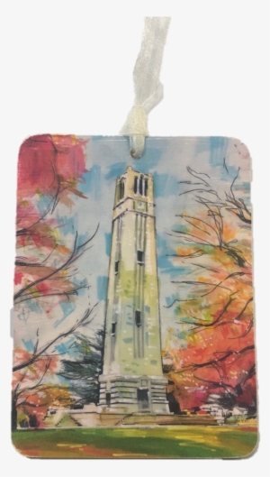Nc State Wolfpack Bell Tower Ornament