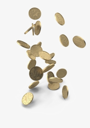 Falling Coins Png Transparent Picture - Portable Network Graphics