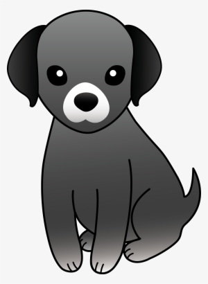 Svg Freeuse Stock Cartoon Dogs Clipart - Little Black Dog Clip Art  Transparent PNG - 3401x4650 - Free Download on NicePNG