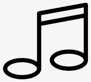 Music Note - - Music Icon White Vector