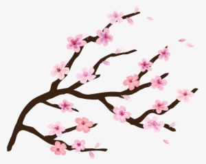 Svg Free Branch Transparent Cherry Tree - Envelor Home Cherry Blossom Doormat