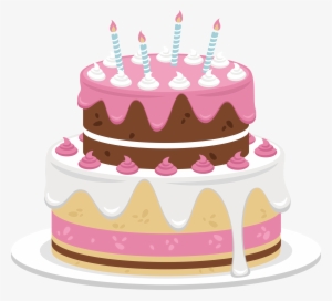 Pink Birthday Cake Png Png Freeuse Stock - Happy 80th Birthday Aunt
