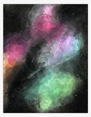 Watercolor Space - Milky Way