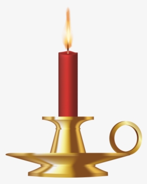 Christmas Trimmings, Red Candles, Candlesticks, Art - Candles Png