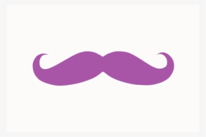 Purple Mustache Clip Art At Clker - Moustache Baby Boy Invitations
