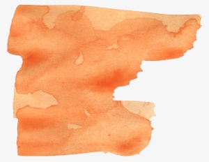 Free Download - Brush Stroke Watercolor Orange