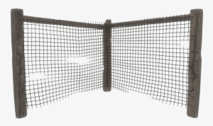 Fo4 Wire Fence Corner - Barbed Wire