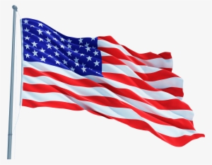 American Flag Vector Png - Moving Picture Of American Flag