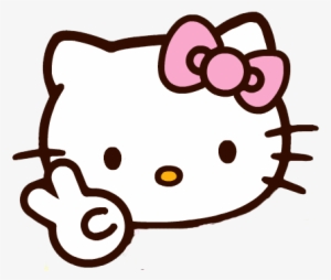 Hello Kitty Logo - Hello Kitty Head Png