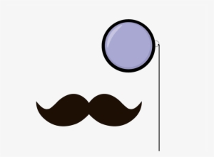 Free Flower Pattern Cliparts, Download Free Clip Art, - Moustache And Monocle Png