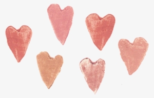 Hearts Cute Watercolor Freetoedit - Drawn Hearts Transparent