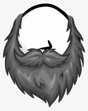 Gray Beard - Club Penguin Beard