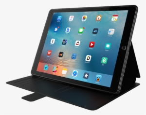 Apple Tablet Transparent Image - Gear 4 Buckingham Ipad Pro 12.9" Case - Black