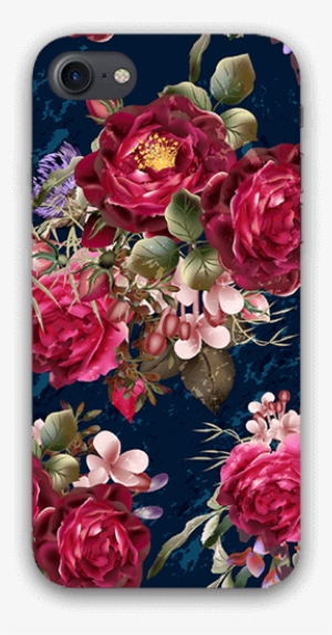 Watercolor Roses Background Iphone 8 Mobile Case