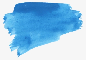 Brush Vector Watercolor - Blue Watercolor Brush Png
