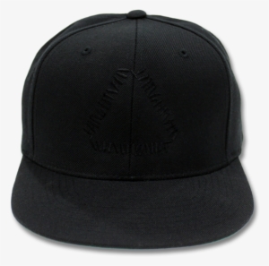embroidered triangle logo snapback - baseball cap