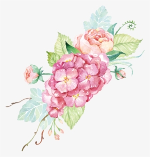 Flowers Rose Watercolor Painting Floral Design Clip