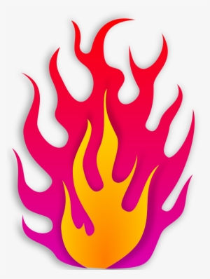 Cool Flame Download Colored Fire - Pink Fire Clip Art