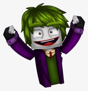 Minecraft Pose - Joker Minecraft Png