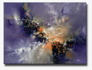 Lavender Storm - Painting