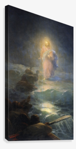 Jesus Walks On Water Canvas Print - Jesus Walks On Water Ivan Aivazovsky