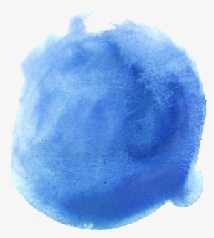 Blue Scribble Png - Blue Watercolor Circle Png
