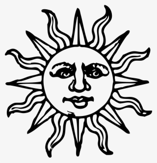 Vector And Sun And Moon Clipart Black And White 552