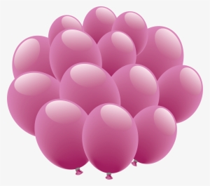 Balloon Icon Clipart - Pink Balloon Png Transparent Background