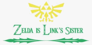 Zelda Is The Sister Of Link - Legend Of Zelda - Triforce Logo Metal Keychain (ke260320zel)