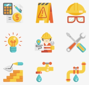 Construction - Construction Flat Icon Png