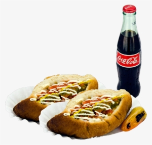 2 Sonoran Hot Dogs Any Drink - Sonoran Hot Dog Png