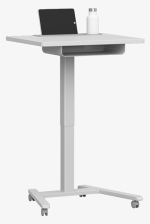 Features Of The Haskell Fuzion Series Sit To Stand - Desk