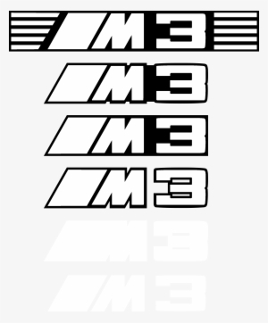 Bmw M3 Logo Black And White - Bmw M3 Logo Png
