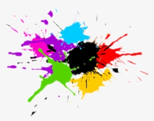 Color Splash Splash Splashofcolor Kd - Paint Splatter Vector Png
