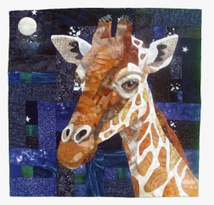 Grand Prize, Giraffe Nocturne Nancy S - Quilt