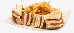 Halal Club Sandwich $11 - Club Sandwich Png